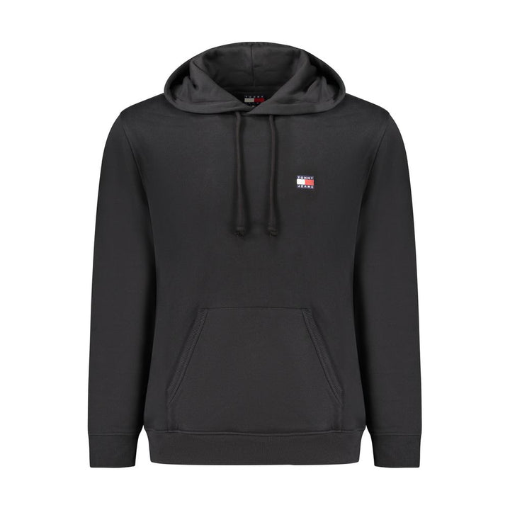 Tommy Hilfiger Black Cotton Men Sweater