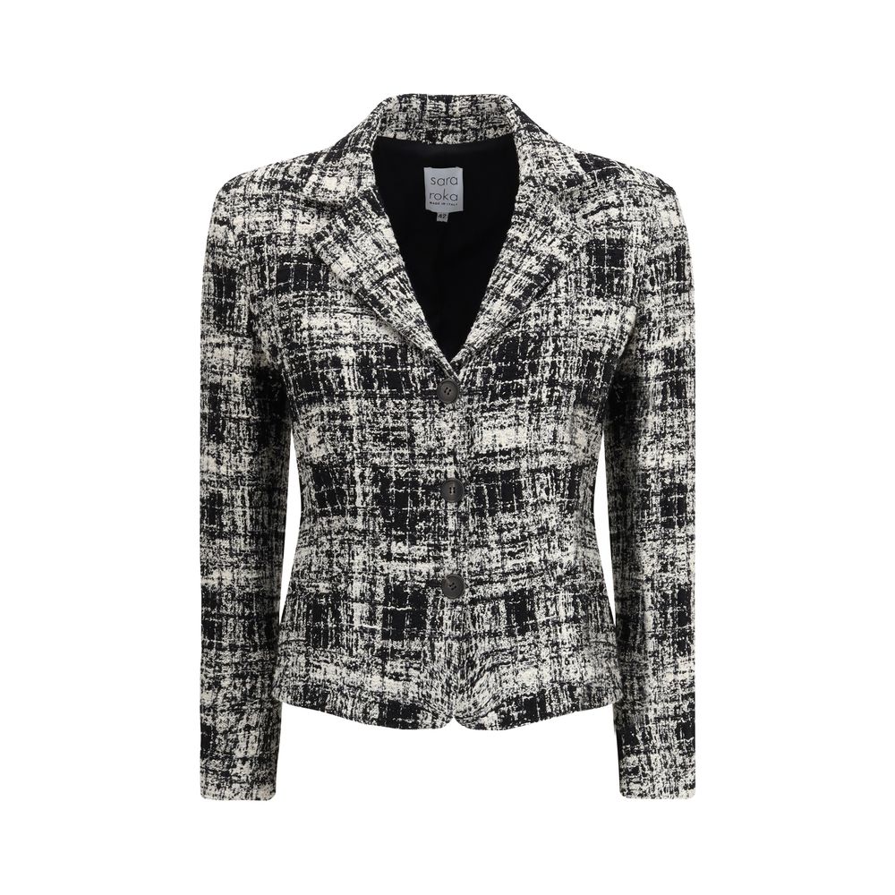 Sara Roka Multicolor Cotton Coat