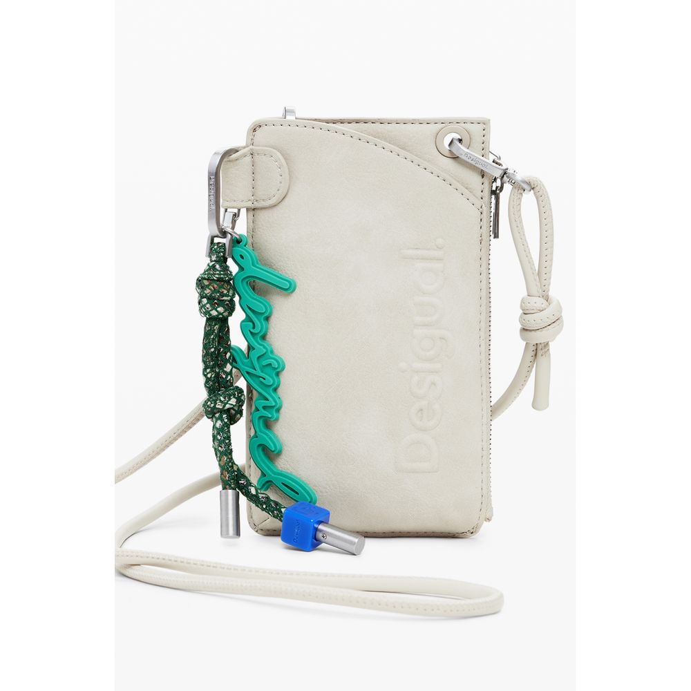 Desigual Beige Polyurethane Women Wallet