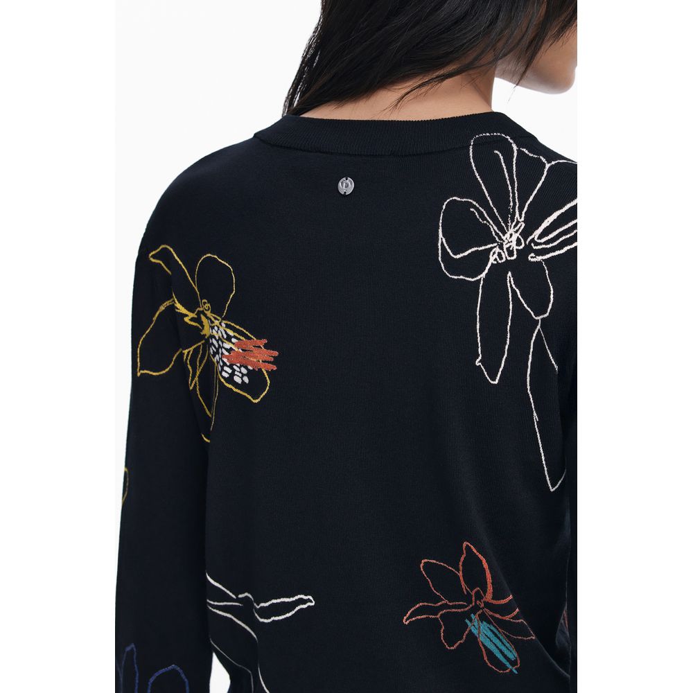 Desigual Black Viscosa Women's Jersey