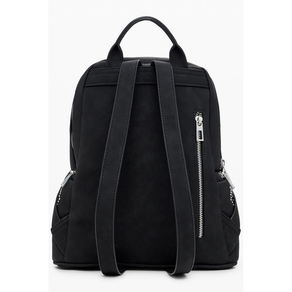 Desigual Black Polyurethane Women's Backpack