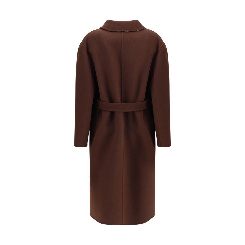Gucci Brown Wool Coat