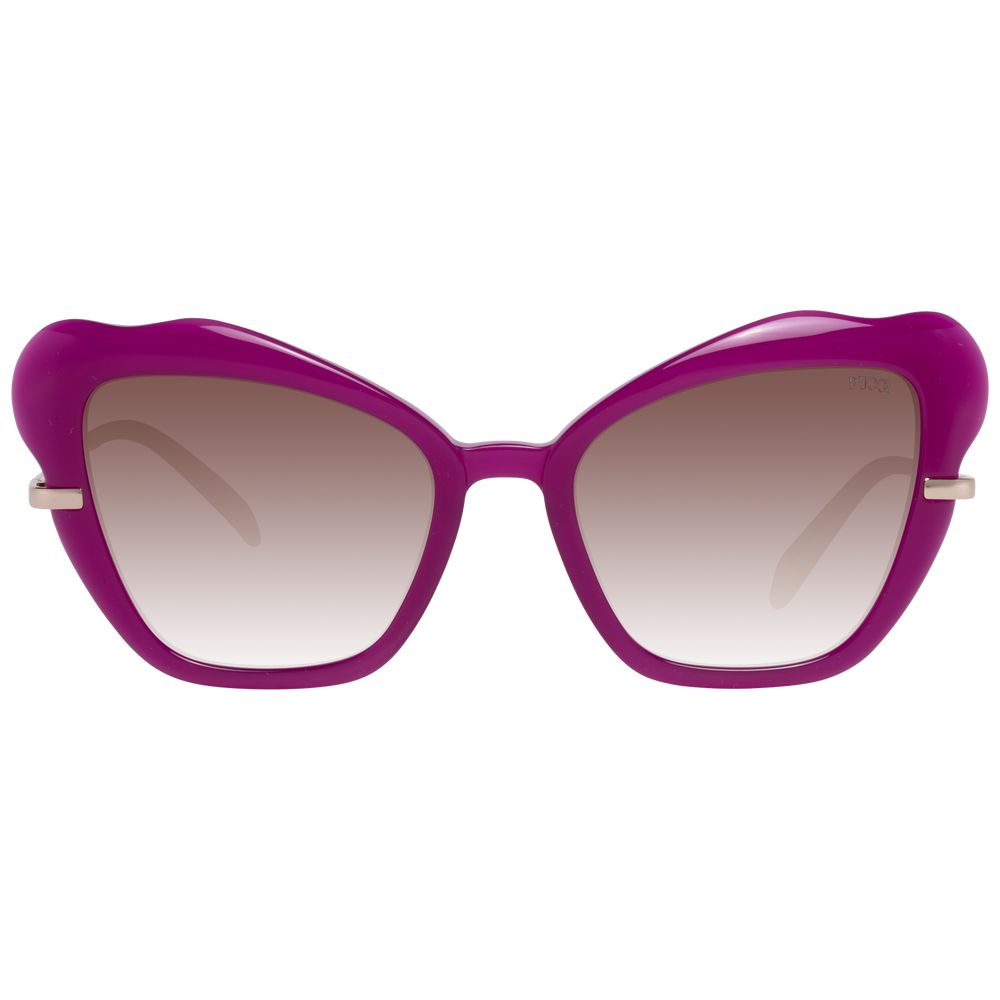 Emilio Pucci Multicolor Plastic Sunglasses