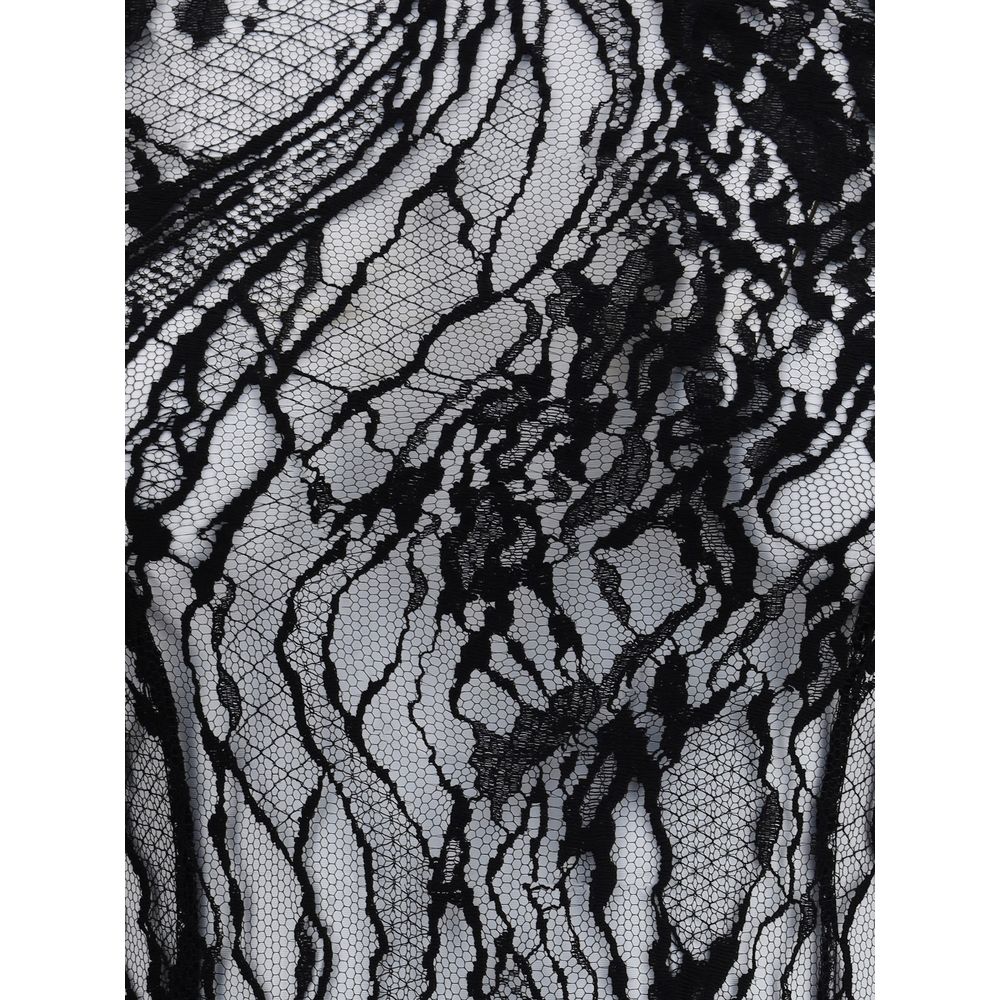 Balmain Black Cotton Top