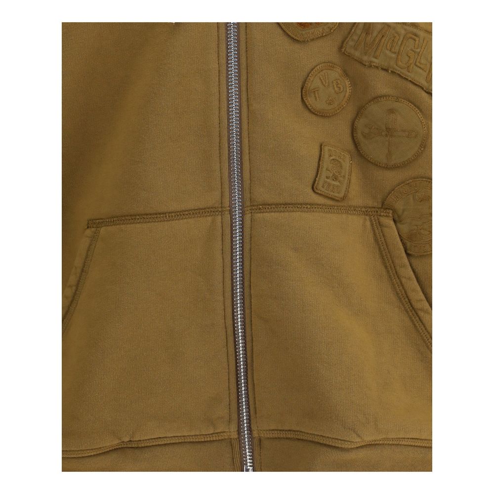 Dsquared² Brown Cotton Sweatshirt