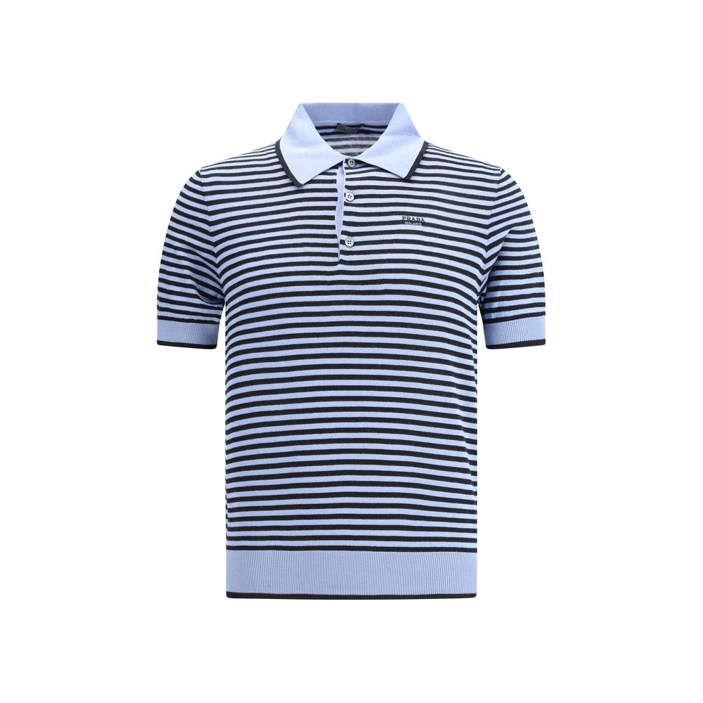 Prada Multicolor Cotton Polo Shirt