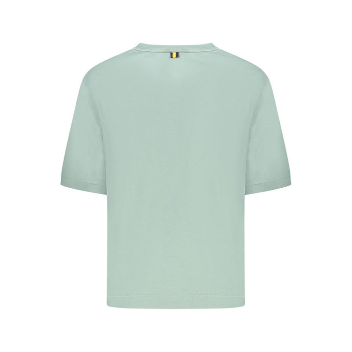 K-WAY Green Cotton Tops & T-Shirt