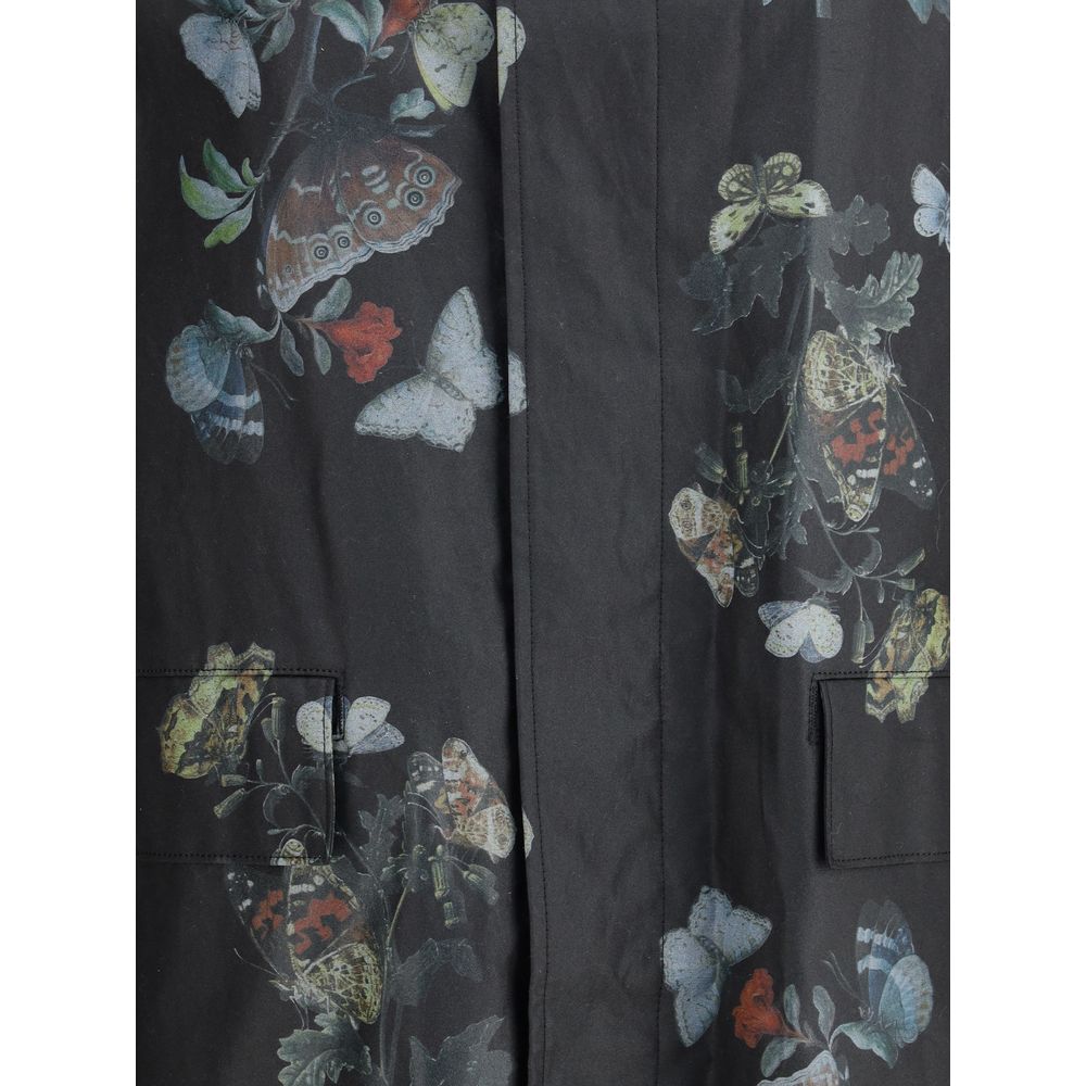 Undercover Black Cotton Coat