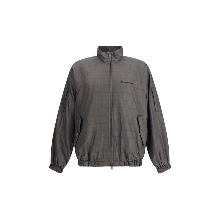 Balenciaga Brown Cotton Shell Jacket