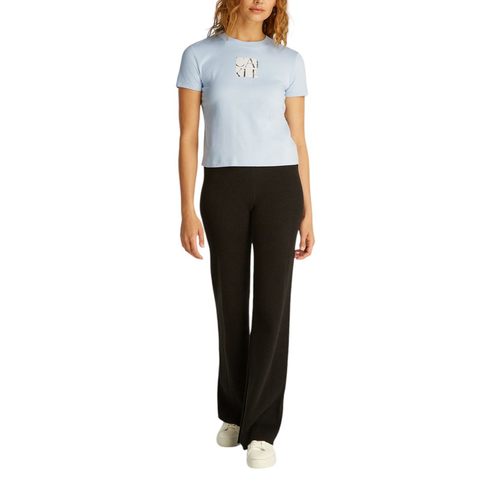 Calvin Klein Jeans Blue Recycled Cotton T-Shirt