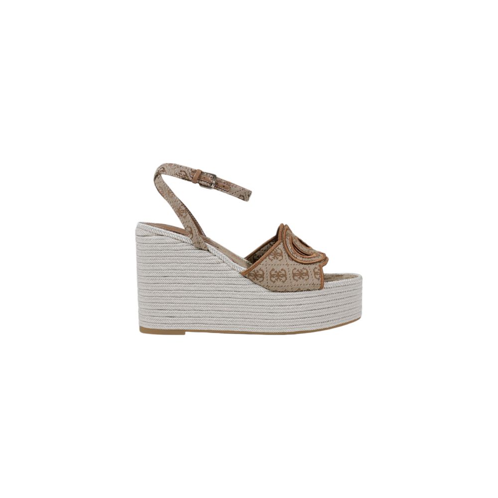 Guess Beige Polyester High Heel Pumps