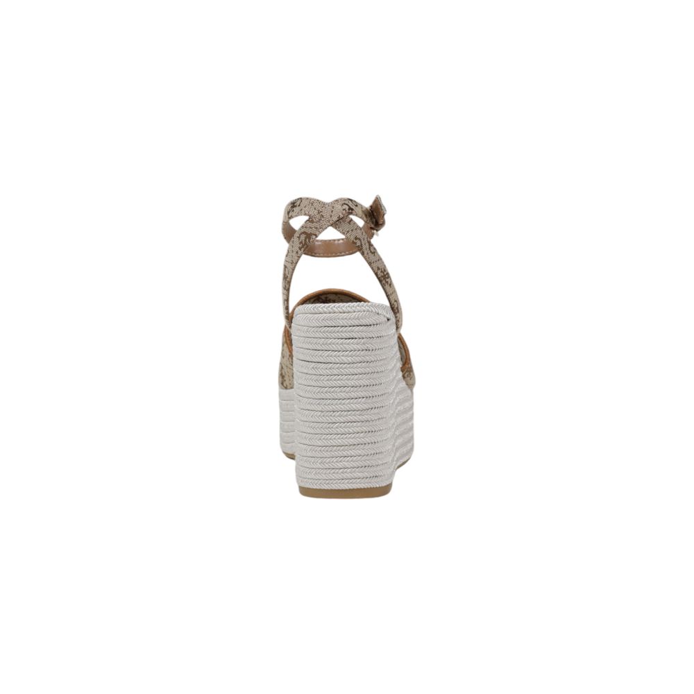 Guess Beige Polyester High Heel Pumps