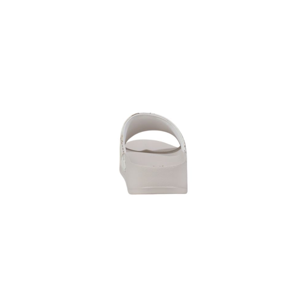 Alviero Martini Prima Classe White Polyethylene Slippers