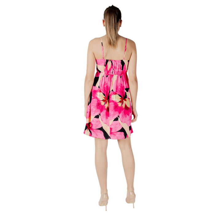 Only Pink Viscose Short Dress