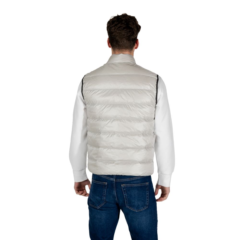 Blauer Gray Polyamide Sleveless Jacket