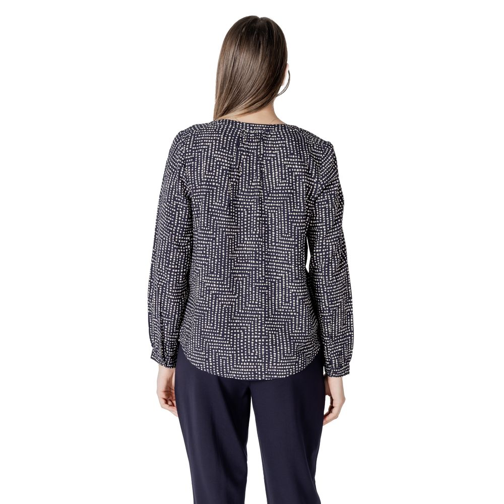 Street One Blue Viscose Blouse