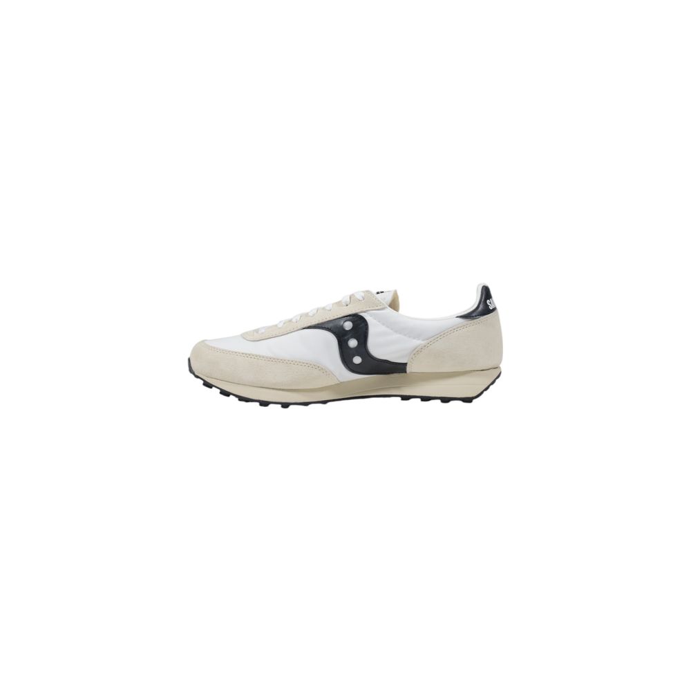 Saucony Black And White Leather Athletic Sneakers