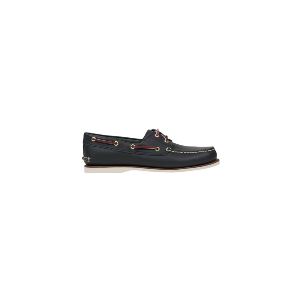Timberland Blue Leather Slip-On Loafers