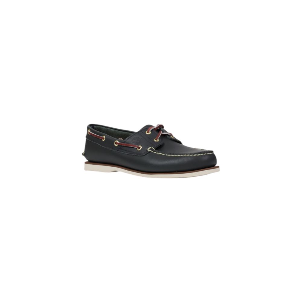 Timberland Blue Leather Slip-On Loafers