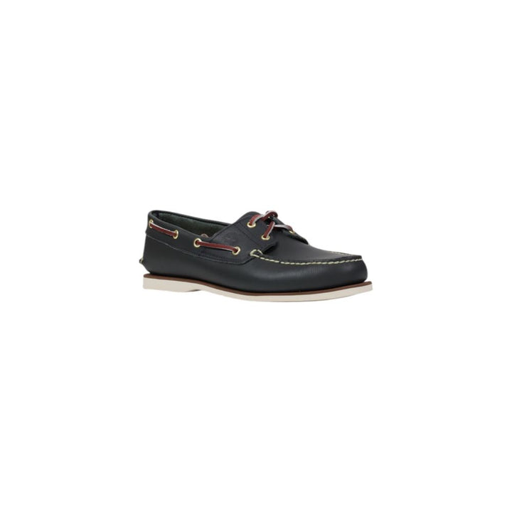 Timberland Blue Leather Slip-On Loafers