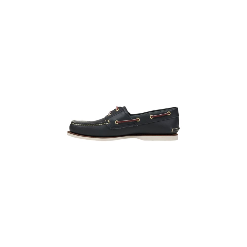 Timberland Blue Leather Slip-On Loafers