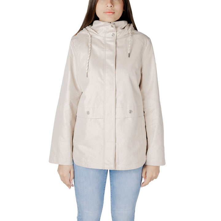 Street One Beige Cotton Parka
