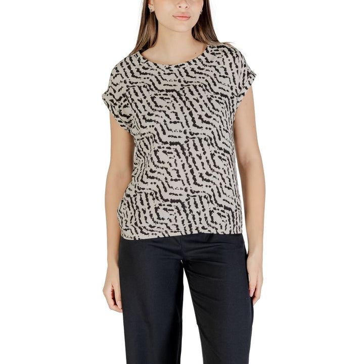 Street One Beige Viscose Blouse