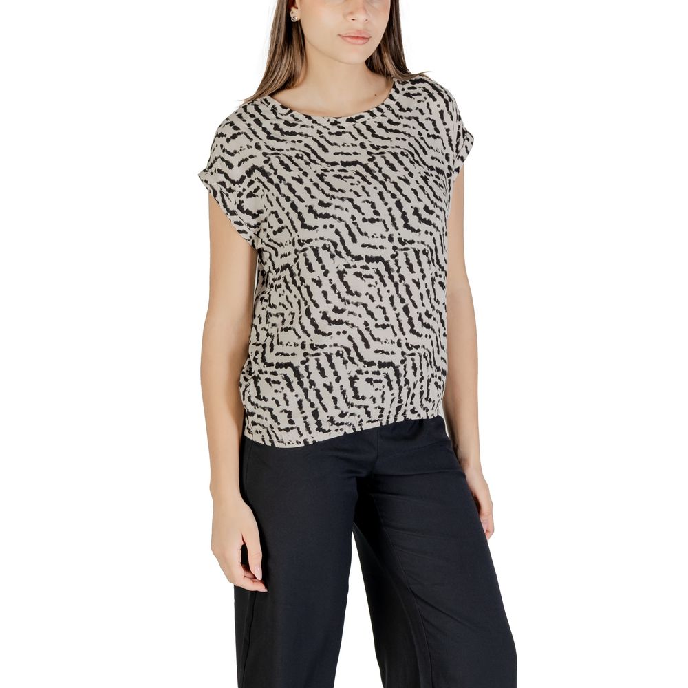 Street One Beige Viscose Blouse