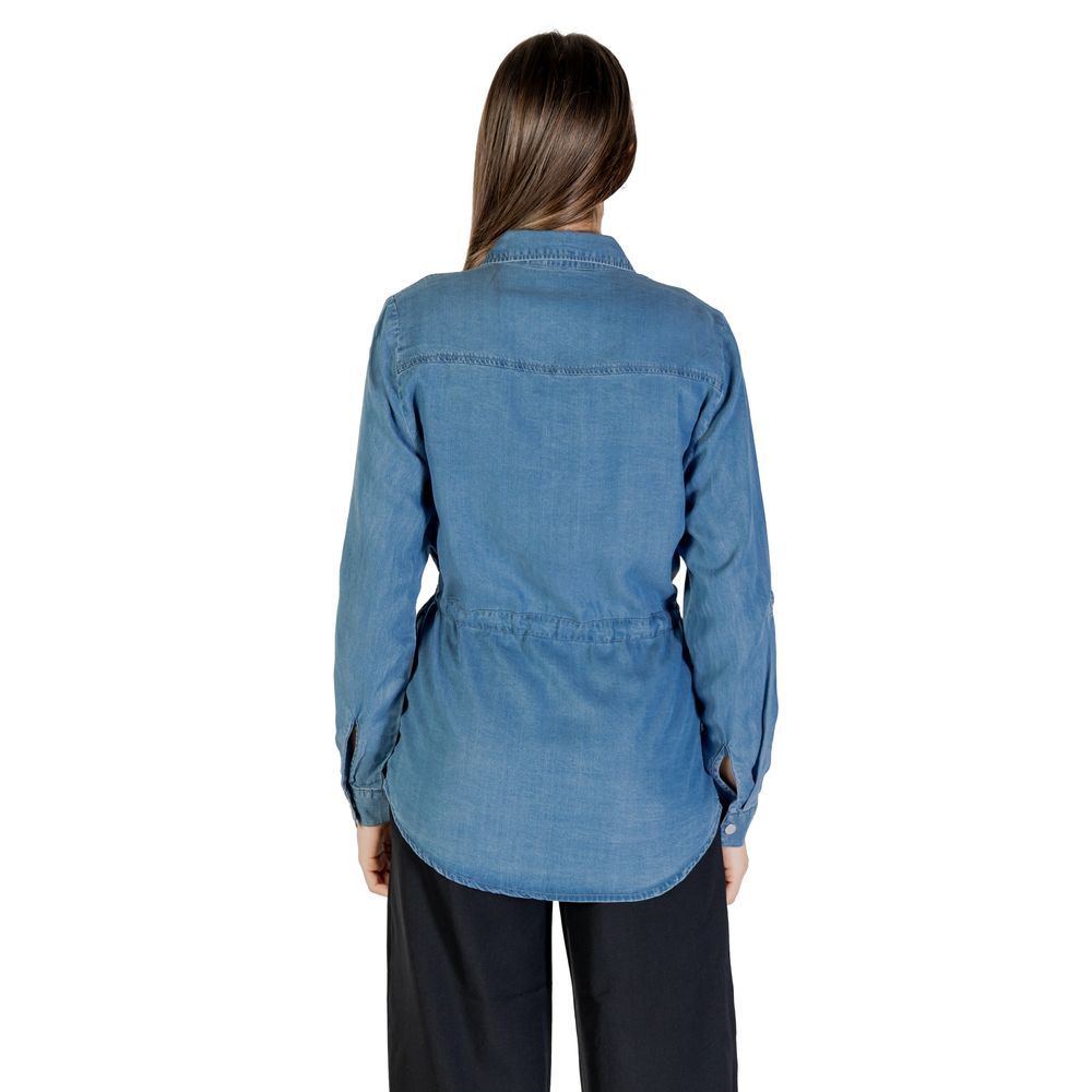 Only Blue Tencel Blouse