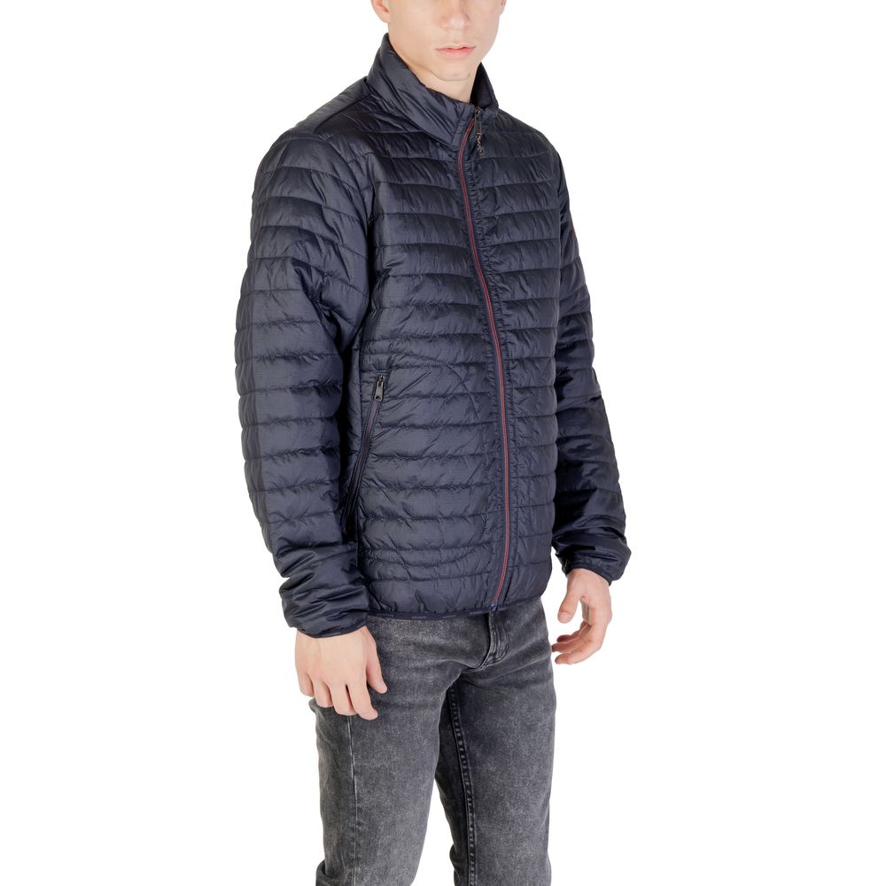 Napapijri Blue Polyamide Coat
