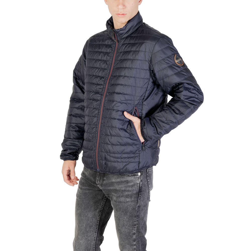 Napapijri Blue Polyamide Coat