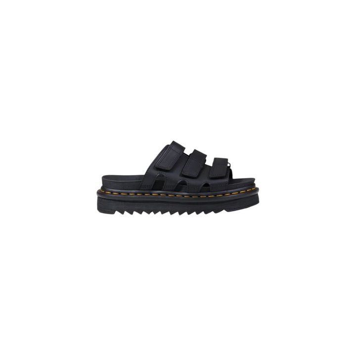 Dr. Martens Black Leather Platform Pumps