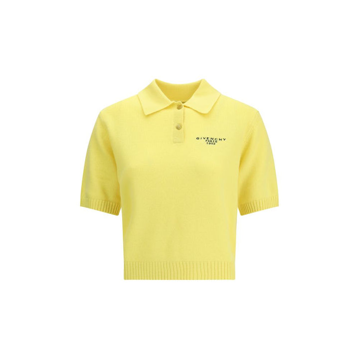 Givenchy Bicolor Wool Polo Shirt