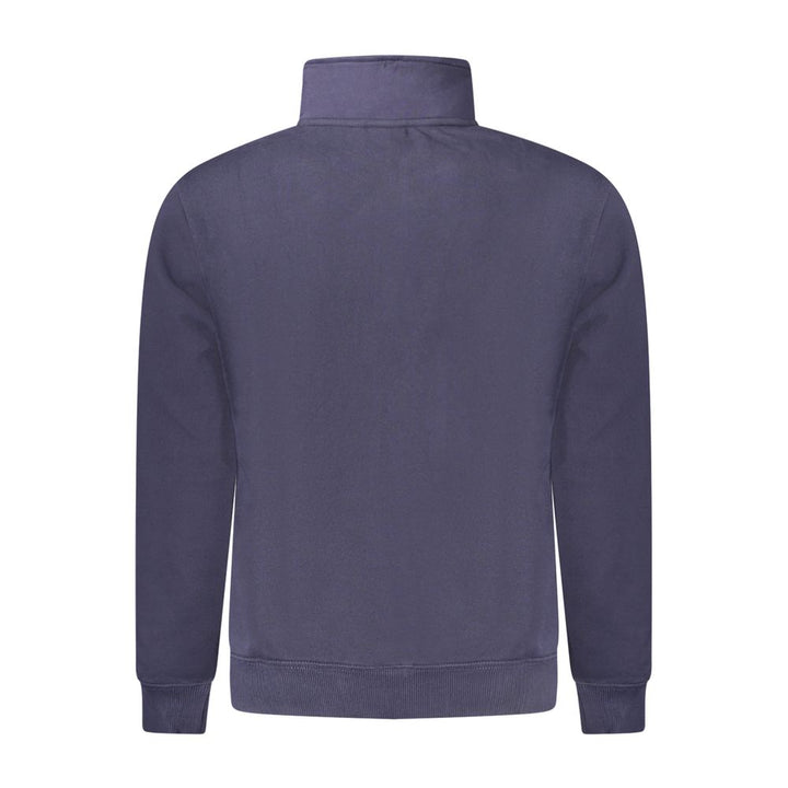 Napapijri Blue Cotton Men Sweatshirt