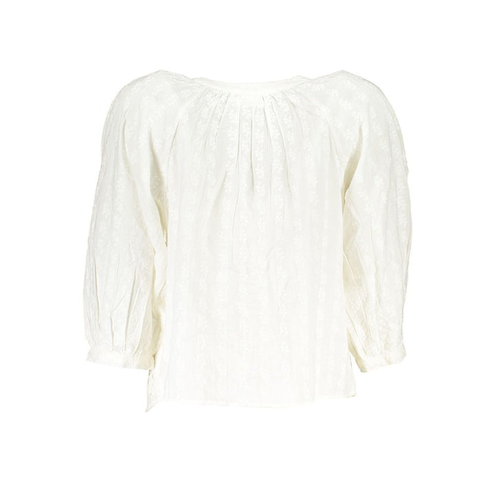 Desigual White Cotton Women Shirt
