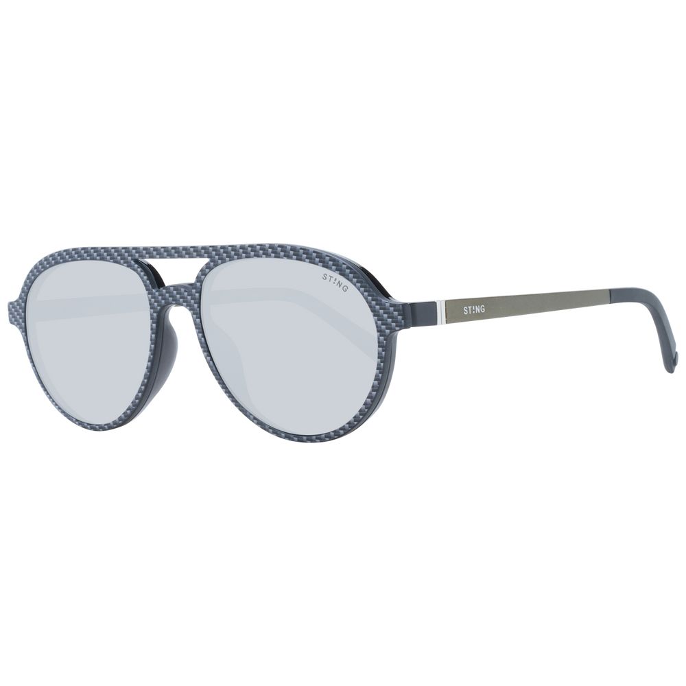 Sting Black Plastic Glasses (Frames)