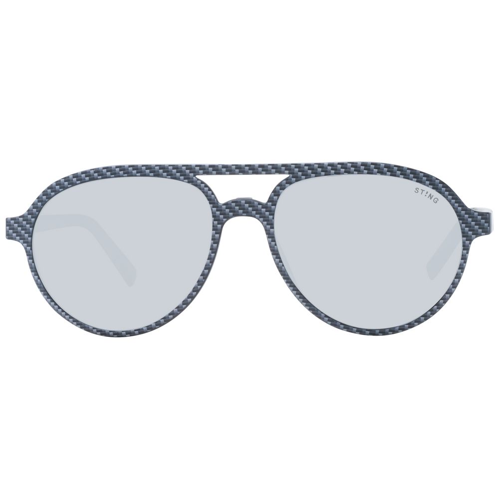 Sting Black Plastic Glasses (Frames)