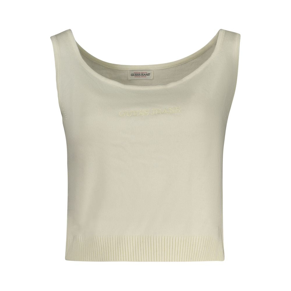 Guess Jeans Bianco Poliestere Women Shirt