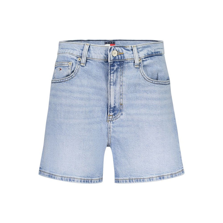 Tommy Hilfiger Azzurro Cotton Women Short
