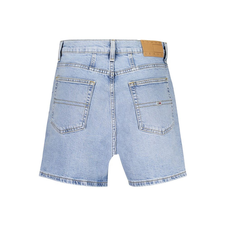 Tommy Hilfiger Azzurro Cotton Women Short