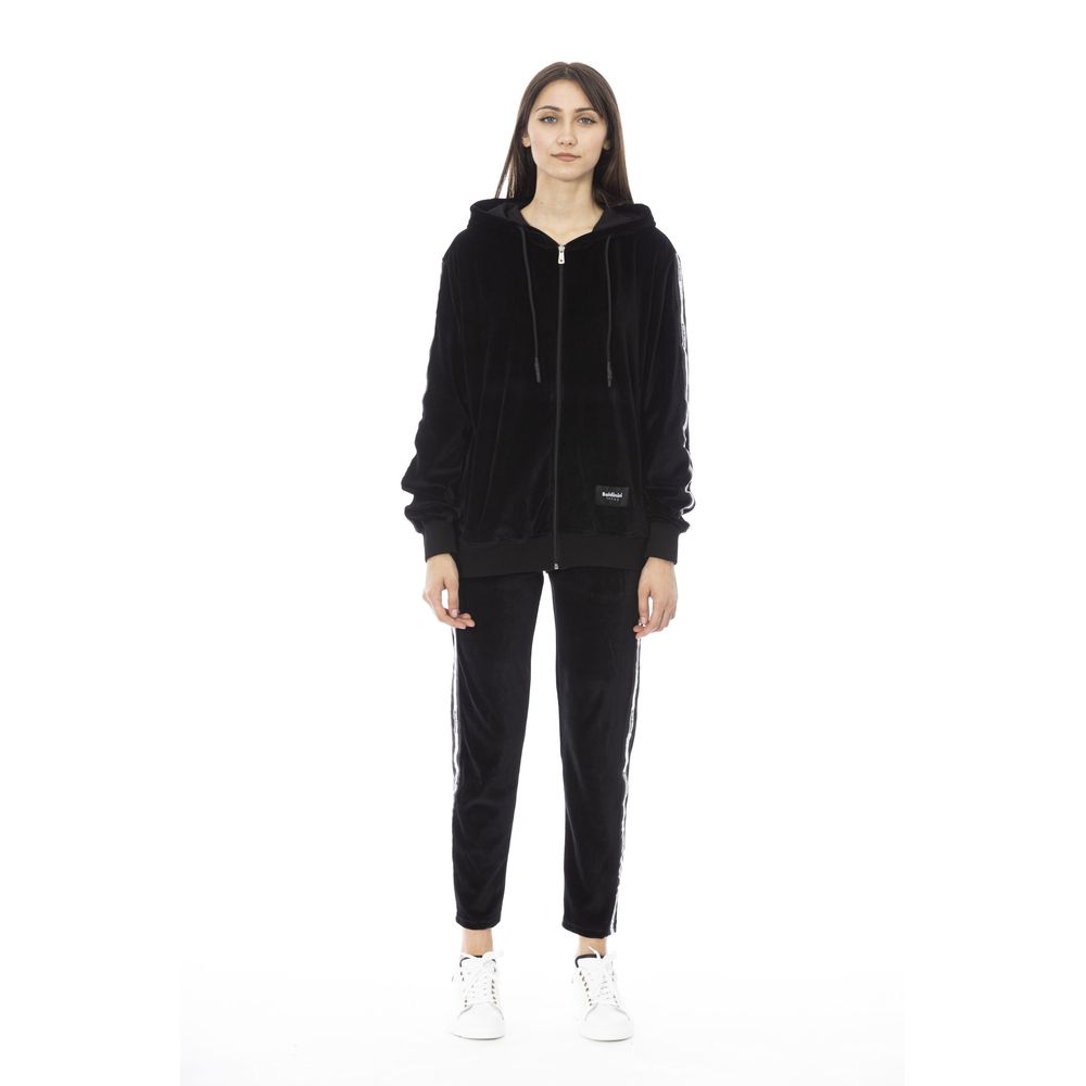 Baldinini Trend Black Cotton Women Sweater