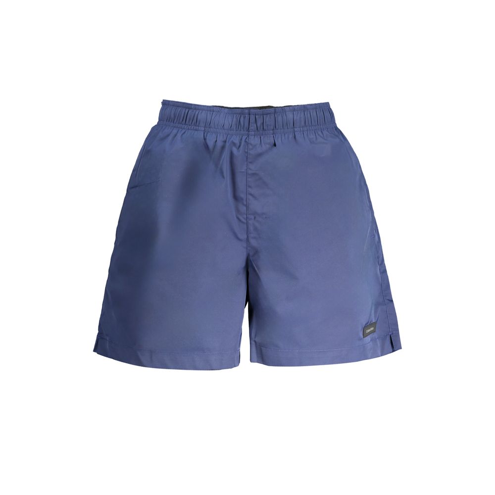 Calvin Klein Blu Polyester Men Swim Trunk