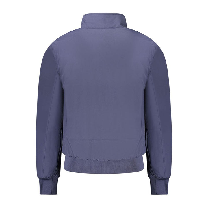 North Sails Blue Polyester Men's Bomber Jacket