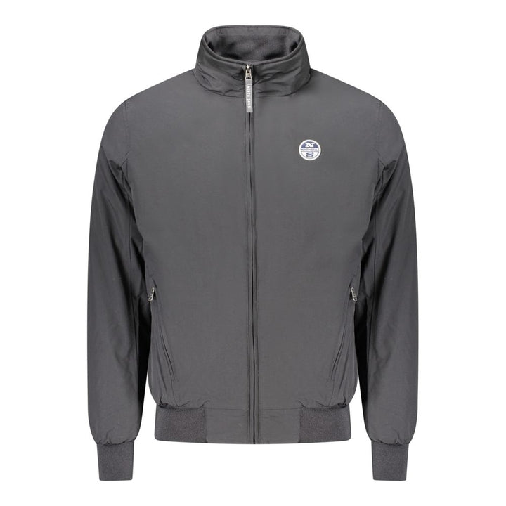 North Sails Black Polyester Men Jacket