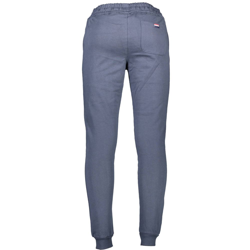 U.S. POLO ASSN. Blu Cotton Men Sport Trouser