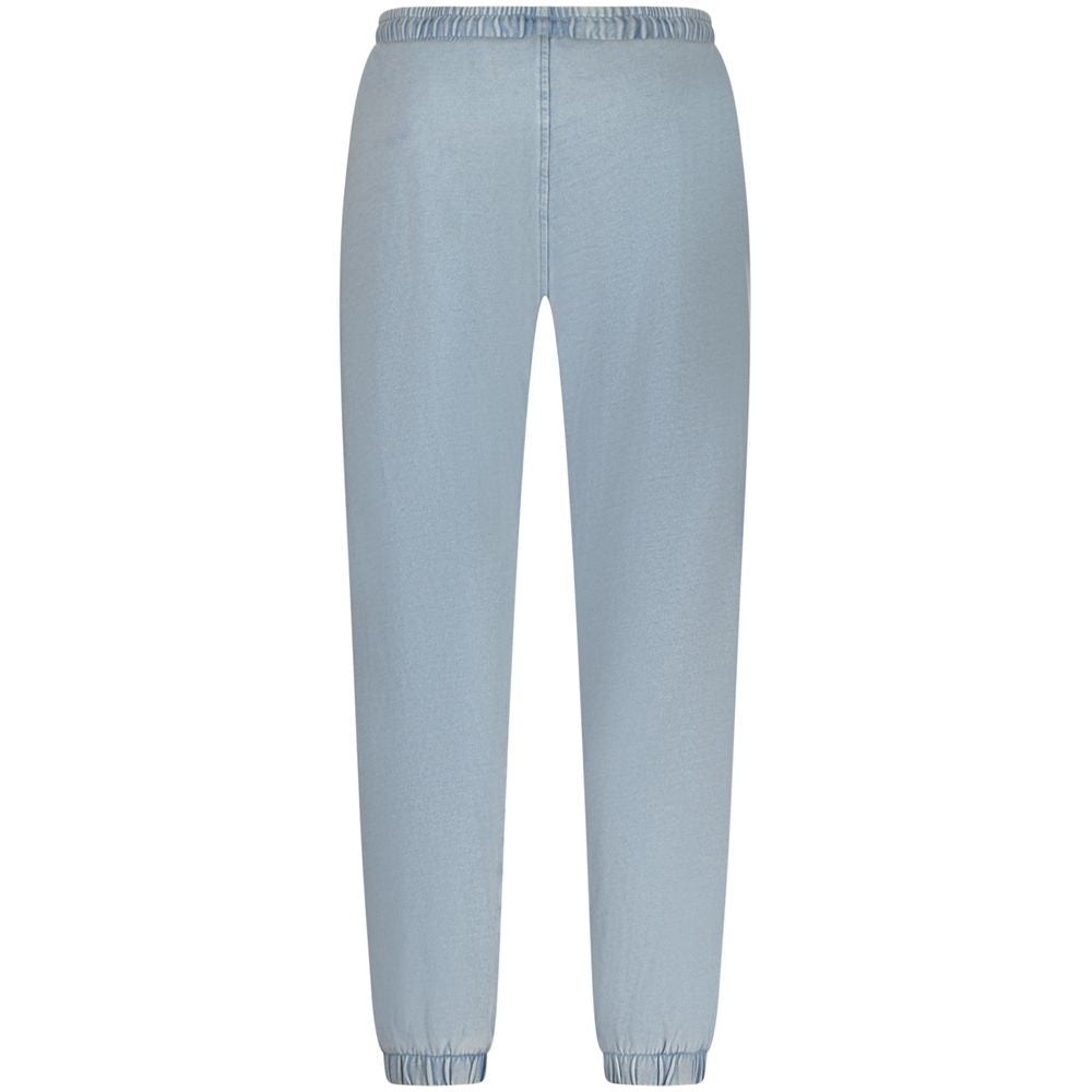 Guess Jeans Azzurro Cotton Men's Sport Trouser