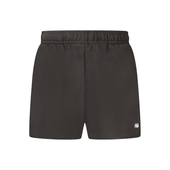 Fila Black Cotton Women's Sweatpant