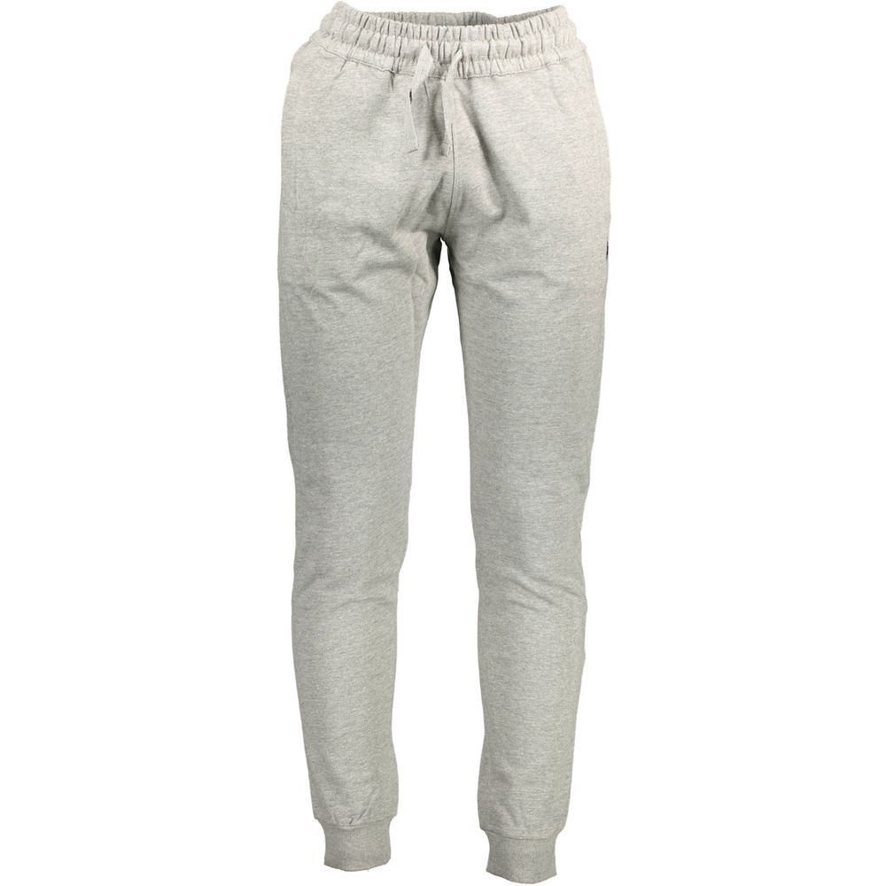 U.S. POLO ASSN. Grigio Cotton Men's Trouser