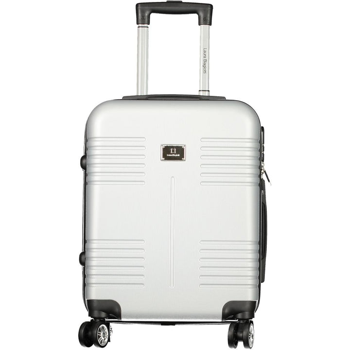 Laura Biagiotti Argento Polyurethane Women's Travel Bag