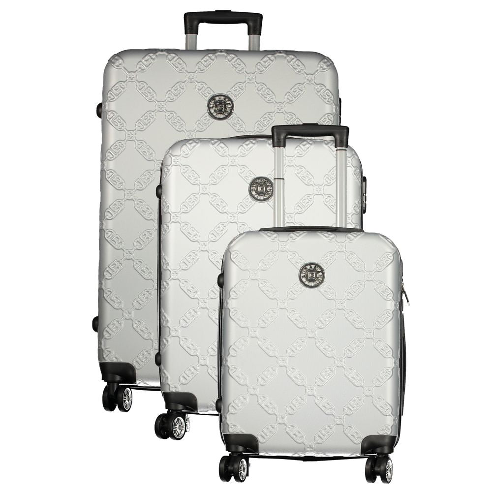 Laura Biagiotti Silver Polyurethane Women's Travel Bag
